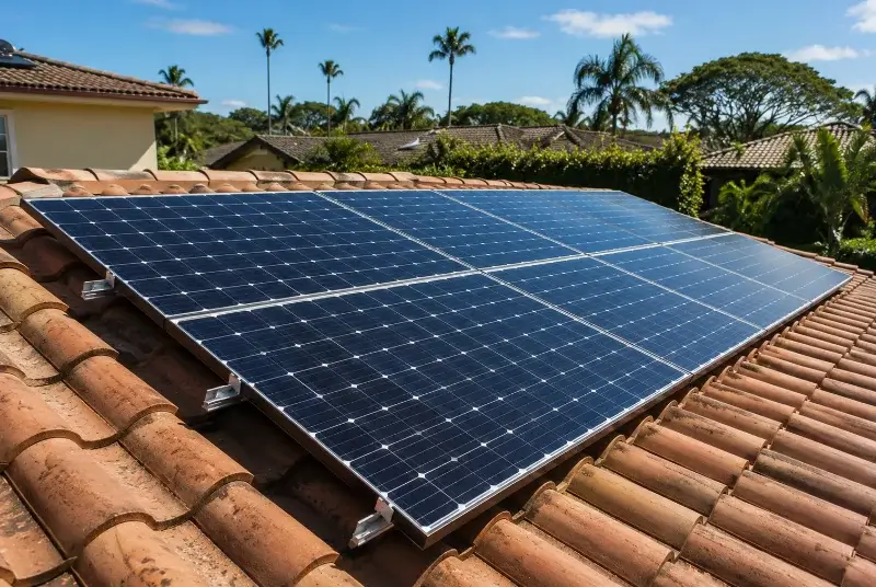 Installation de panneaux solaires à Saint-Michel-d'Euzet